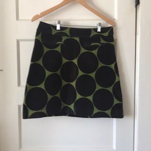 Boden Retro short dot skirt UK 12R US 8